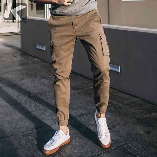 kuegou cotton spandex spring men's casual pants military fashion slim jogger trousers multiple pockets safari plus size kk-2918 210714, Black
kuegou cotton spandex spring men's casual pants military fashion slim jogger trousers multiple pockets safari plus size kk-2918 210714, Black