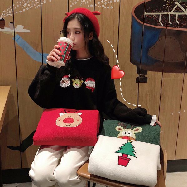 2021 new christmas embroidery fake two fashion thick fleece women sweatshirt 4bya, Black
2021 new christmas embroidery fake two fashion thick fleece women sweatshirt 4bya, Black