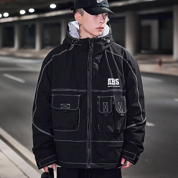 2021 new arrival superior male fashion money down original brand winter multi bag jacket printed for man cl49, Black
2021 new arrival superior male fashion money down original brand winter multi bag jacket printed for man cl49, Black
