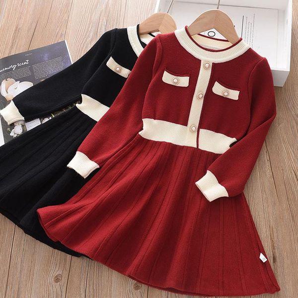 girl's dresses children's clothing baby kids clothes christmas princess knitted dress autumn winter xmas party girls elegant vesti, Red;yellow
girl's dresses children's clothing baby kids clothes christmas princess knitted dress autumn winter xmas party girls elegant vesti, Red;yellow