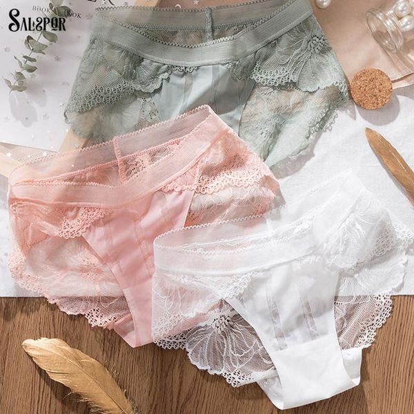 women's panties salspor women lace one-piece briefs breathable cotton crotch underwear mid-waist seamless underpanties, Black;pink
women's panties salspor women lace one-piece briefs breathable cotton crotch underwear mid-waist seamless underpanties, Black;pink