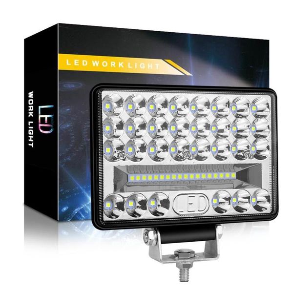 car headlights 1/2pcs 144w 3030 48 led working light driving lamp 6000lm 6000k white truck off-road auto lighting accessories
car headlights 1/2pcs 144w 3030 48 led working light driving lamp 6000lm 6000k white truck off-road auto lighting accessories