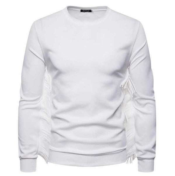 men's hoodies & sweatshirts europe/us hooded men autumn fashion tassel white streetwear round collar hip hop pullovers male, Black
men's hoodies & sweatshirts europe/us hooded men autumn fashion tassel white streetwear round collar hip hop pullovers male, Black