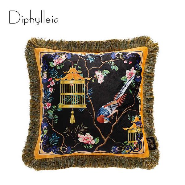 pillow case diphylleia high end fringed luxury velvet cage and bird exotic cushion cover luxe coussin for living room sofa bed
pillow case diphylleia high end fringed luxury velvet cage and bird exotic cushion cover luxe coussin for living room sofa bed