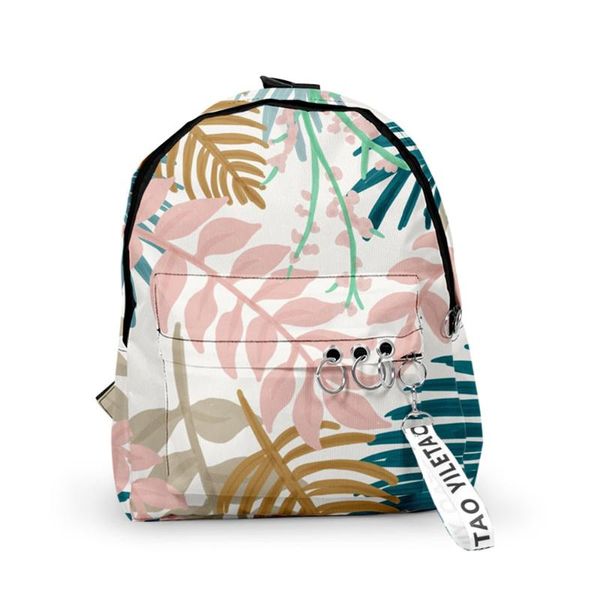 backpack trendy leaf pattern school bags travel boys girls cute small 3d print oxford waterproof key chain notebook backpacks
backpack trendy leaf pattern school bags travel boys girls cute small 3d print oxford waterproof key chain notebook backpacks