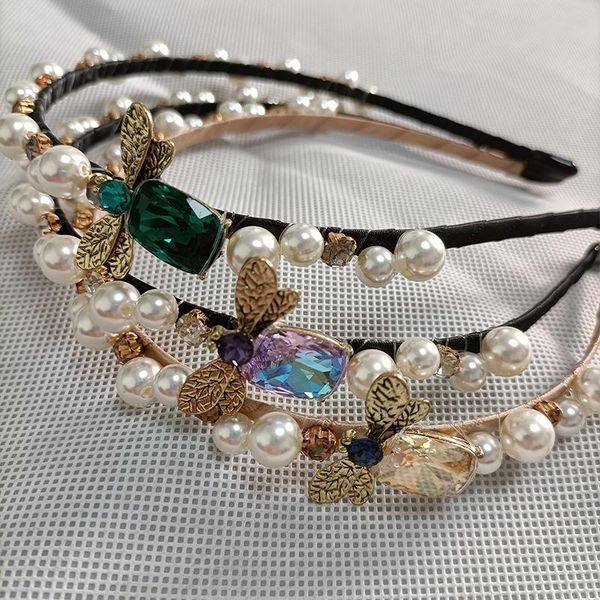 hair clips & barrettes 2021 baroque crystal bee pearl hairbands girls fashion hoops wedding luxury design accessories jewelry for lady, Golden;silver
hair clips & barrettes 2021 baroque crystal bee pearl hairbands girls fashion hoops wedding luxury design accessories jewelry for lady, Golden;silver