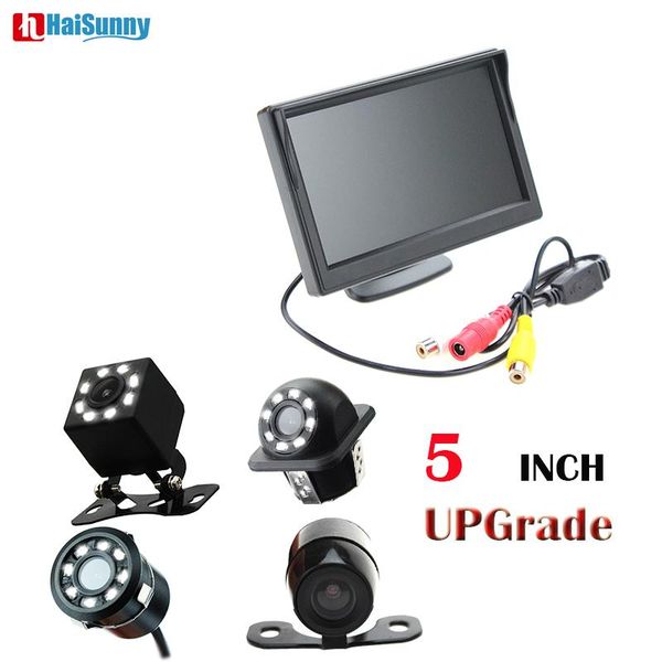 haisunny 8led lights night vision backup rear camera with full hd tft car monitor 5 inch for vehicle camera parking system
haisunny 8led lights night vision backup rear camera with full hd tft car monitor 5 inch for vehicle camera parking system