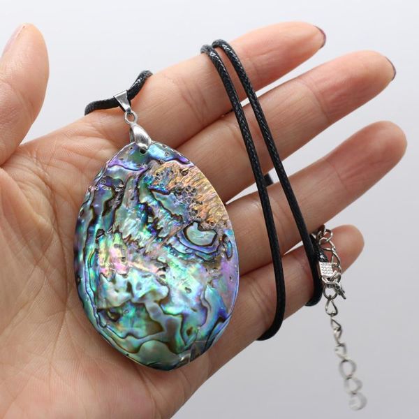 pendant necklaces natural abalone shell pendants oval shape craft necklace charms jewelry leather rope trendy gift party, Silver
pendant necklaces natural abalone shell pendants oval shape craft necklace charms jewelry leather rope trendy gift party, Silver
