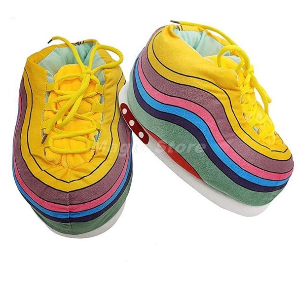 slippers women's/men winter cotton shoes cute cartoon animal warm home plush woman male foam sneakers bread fat size 36-44, Black
slippers women's/men winter cotton shoes cute cartoon animal warm home plush woman male foam sneakers bread fat size 36-44, Black