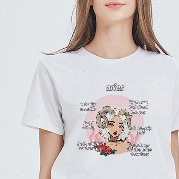 daily vintage plus size vestidos female cute cartoon kawaii tshirt lovely constellations harajuku t shirt new aries t shirt, White
daily vintage plus size vestidos female cute cartoon kawaii tshirt lovely constellations harajuku t shirt new aries t shirt, White
