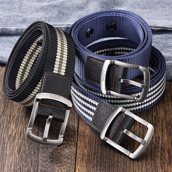 belts men's and women's belts, pin buckle woven canvas casual overalls, student jeans, military training outdoor, Black;brown
belts men's and women's belts, pin buckle woven canvas casual overalls, student jeans, military training outdoor, Black;brown