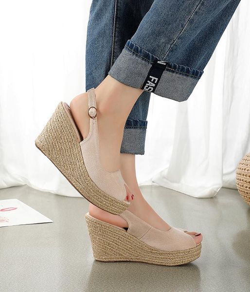 dress shoes eagsity espadrilles women wedge pumps peep toe slip on high heels platform office lady casual comfortable, Black
dress shoes eagsity espadrilles women wedge pumps peep toe slip on high heels platform office lady casual comfortable, Black