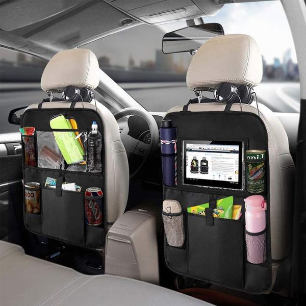 car organizer universal multi-function seat back bag with screen tablet holder storage seatback protectors travel acessorios para carro
car organizer universal multi-function seat back bag with screen tablet holder storage seatback protectors travel acessorios para carro