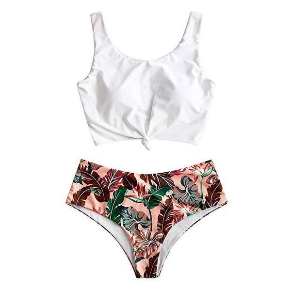 women's swimwear bikini split swimsuit 2 piece set women beachwear bandeau pure color white mini bathing suit, White;black
women's swimwear bikini split swimsuit 2 piece set women beachwear bandeau pure color white mini bathing suit, White;black