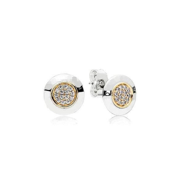 925 sterling silver stud earrings classic design luxury 18k rose gold signature original box for pandorawomen earring set, Golden;silver
925 sterling silver stud earrings classic design luxury 18k rose gold signature original box for pandorawomen earring set, Golden;silver