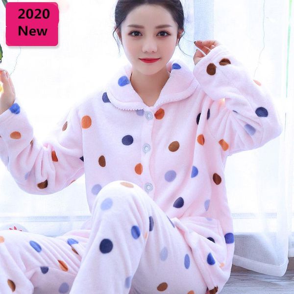 pajama female winter flannel pajamas sets female turn-down collar full sleepwear for women's pajamas winter home suits pyjama, Black;brown
pajama female winter flannel pajamas sets female turn-down collar full sleepwear for women's pajamas winter home suits pyjama, Black;brown