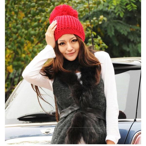 beanie/skull caps hats women knitted cap ball button decor solid color elastic casual hat for winter ty66, Blue;gray
beanie/skull caps hats women knitted cap ball button decor solid color elastic casual hat for winter ty66, Blue;gray