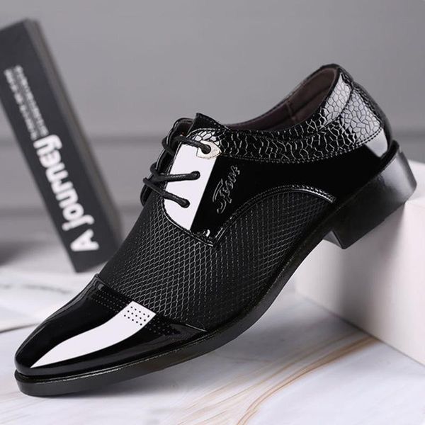 dress shoes 2021 men quality formal lace-up business oxford brand wedding pointy big size 38-48, Black
dress shoes 2021 men quality formal lace-up business oxford brand wedding pointy big size 38-48, Black