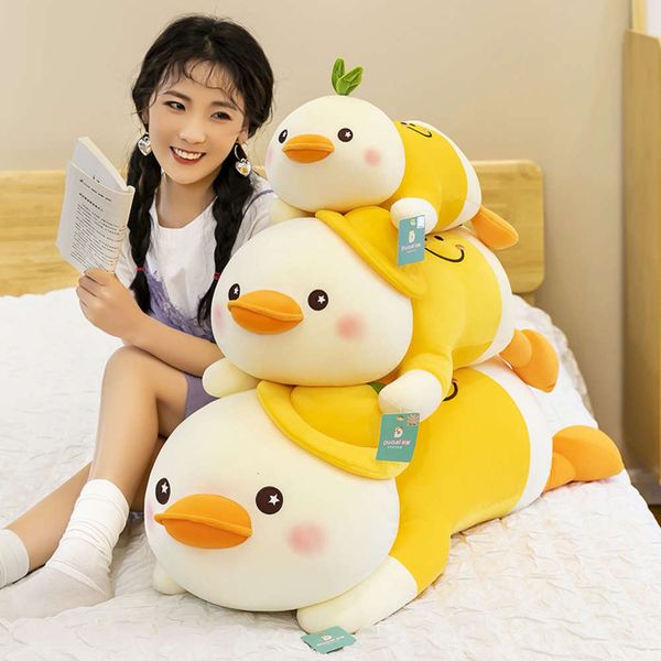 spring outing duck doll plush toys cute pillow children girls sleeping gift, Blue 
spring outing duck doll plush toys cute pillow children girls sleeping gift, Blue