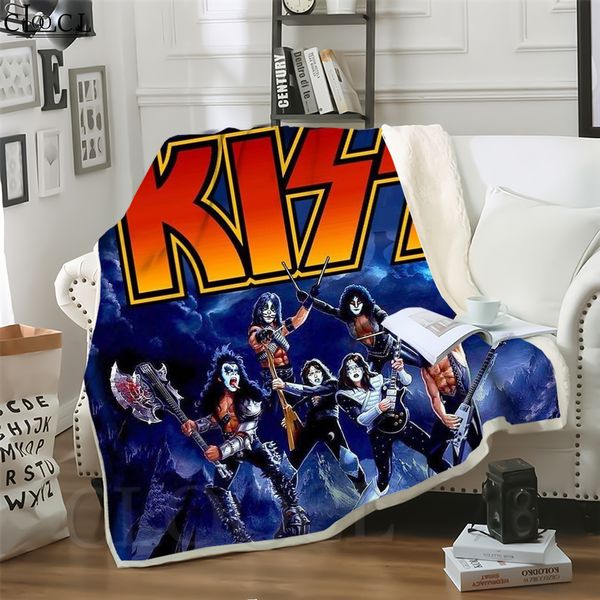 cloocl new hard rock kiss band 3d print street style conditioning blanket sofa teens bedding throw blankets plush quilt
cloocl new hard rock kiss band 3d print street style conditioning blanket sofa teens bedding throw blankets plush quilt
