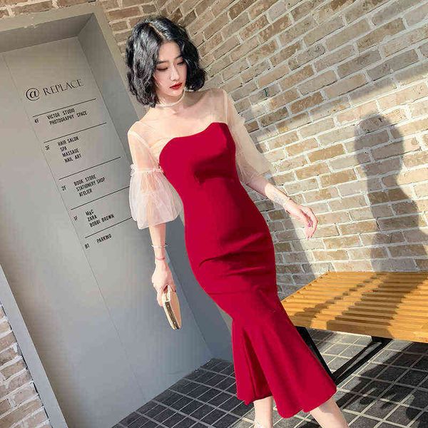 prom luxury boutique occasion dresses toast 2021 summer red evening queen zipper waist fishtail back door bride toast female, Black
prom luxury boutique occasion dresses toast 2021 summer red evening queen zipper waist fishtail back door bride toast female, Black