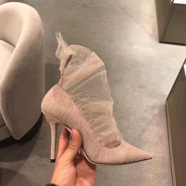 dress shoes lace mesh wedding woman high heel pointed toe shallow dance party pumps 2021 luxury designer brand ladies, Black
dress shoes lace mesh wedding woman high heel pointed toe shallow dance party pumps 2021 luxury designer brand ladies, Black