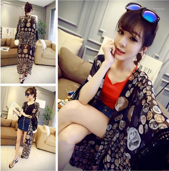 long vintage tassels kimono cardigan 2021 floral women chiffon shirt loose blouse roupas femininas camisa women's blouses & shirts, White
long vintage tassels kimono cardigan 2021 floral women chiffon shirt loose blouse roupas femininas camisa women's blouses & shirts, White