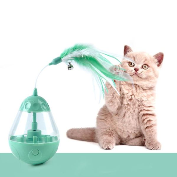 cat toys 3 in 1 automatic rotating electric pet toy with spinning tumbler feather ball funny 2 small bells
cat toys 3 in 1 automatic rotating electric pet toy with spinning tumbler feather ball funny 2 small bells