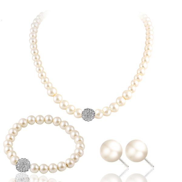 jewelry bride sweater chain necklace set with diamond artificial pearl necklace earrings bracelet set, Red;blue
jewelry bride sweater chain necklace set with diamond artificial pearl necklace earrings bracelet set, Red;blue