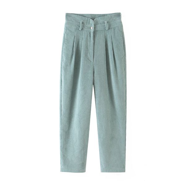 2021 new women fashion office wear corduroy pants vintage high waist zipper fly female ankle trousers mujer 1w1j, Black;white
2021 new women fashion office wear corduroy pants vintage high waist zipper fly female ankle trousers mujer 1w1j, Black;white