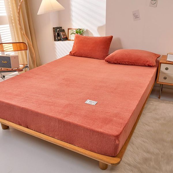 sheets & sets solid color fitted sheet home bed linens 1/3 pcs and case set velvet winter warm flannel mattress cover 2022
sheets & sets solid color fitted sheet home bed linens 1/3 pcs and case set velvet winter warm flannel mattress cover 2022