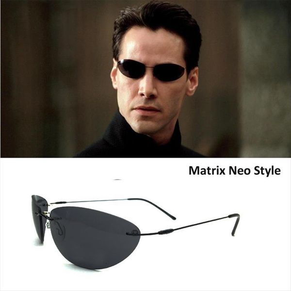 100% titanium matrix neo style polarized sunglasses ultralight rimless men driving brand design sun glasses oculos de sol, White;black
100% titanium matrix neo style polarized sunglasses ultralight rimless men driving brand design sun glasses oculos de sol, White;black