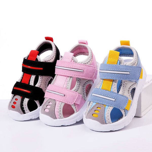children sandals boys girls beach shoes soft lightweight closed-toe outdoor kids toddler sandasl for baby shoes summer, Black;red
children sandals boys girls beach shoes soft lightweight closed-toe outdoor kids toddler sandasl for baby shoes summer, Black;red