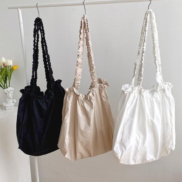 shoulder bags 2021 middle women wrinkle handbag female plicated strap shopping bag cotton ladies light youth whole sale
shoulder bags 2021 middle women wrinkle handbag female plicated strap shopping bag cotton ladies light youth whole sale
