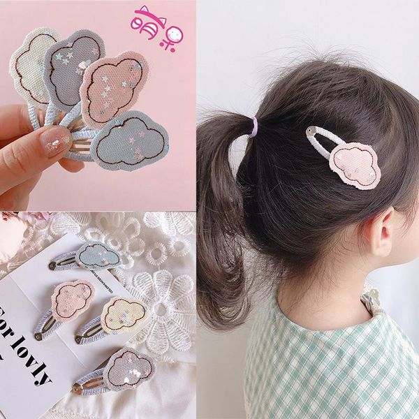hair accessories 2021 korean style child cute clips yarn clouds gold wire pins for girl fashion accessories1, Slivery;white
hair accessories 2021 korean style child cute clips yarn clouds gold wire pins for girl fashion accessories1, Slivery;white