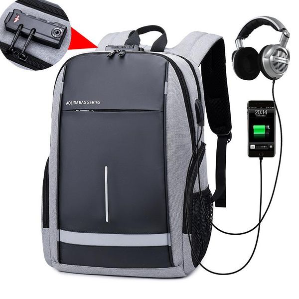 backpack waterproof anti theft men oxford backpacks 14inch lapcode lock usb earphone port women male business big capacity hand bags
backpack waterproof anti theft men oxford backpacks 14inch lapcode lock usb earphone port women male business big capacity hand bags