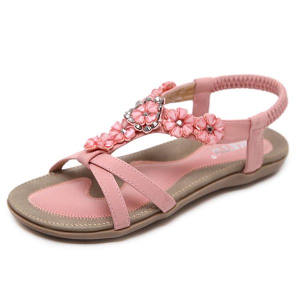 sandals women summer thong shoes slipper beads open-toe clip toe casual flip flops flower flat, Black
sandals women summer thong shoes slipper beads open-toe clip toe casual flip flops flower flat, Black