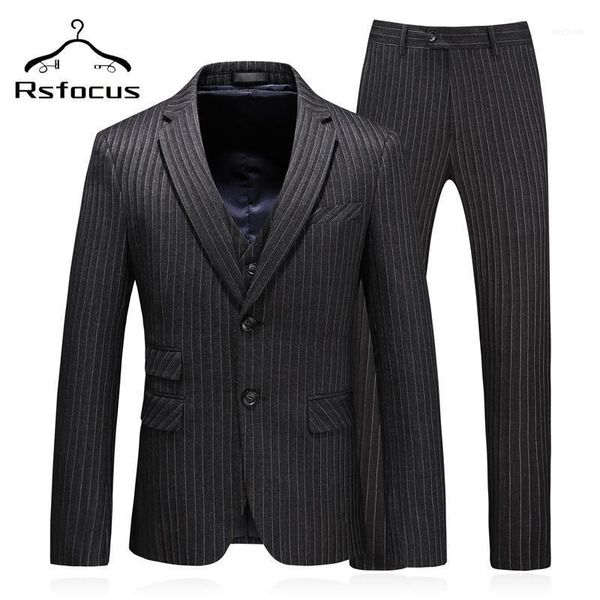men's suits & blazers rsfocus dark grey formal for men three piece ropa hombre costume mariage homme striped wedding dress prom suit ma, White;black
men's suits & blazers rsfocus dark grey formal for men three piece ropa hombre costume mariage homme striped wedding dress prom suit ma, White;black
