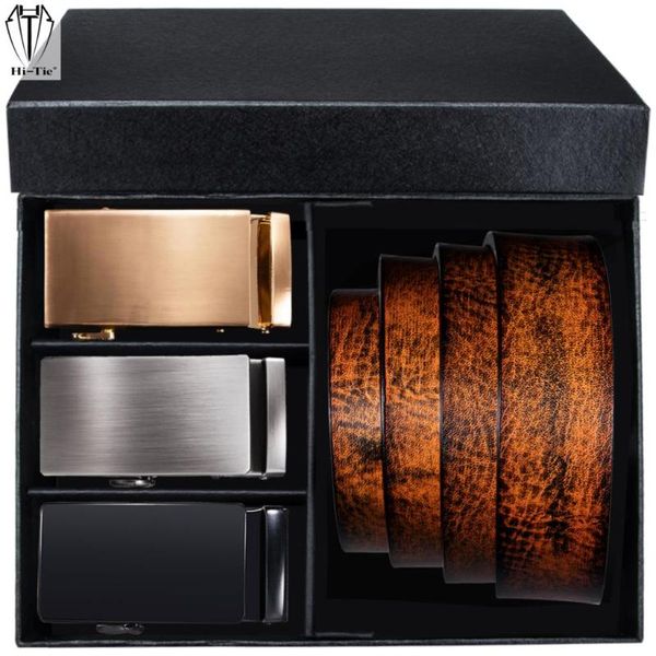 belts designer boxed mens set gold silver black smooth automatic buckles tan brown genuine leather waistband for men dress jeans, Black;brown
belts designer boxed mens set gold silver black smooth automatic buckles tan brown genuine leather waistband for men dress jeans, Black;brown