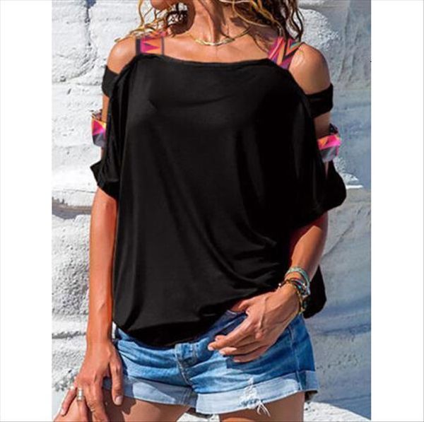 fashion women lady summer loose casual short sleeve off shoulder blouse ladies casual shirt summer clothing, White
fashion women lady summer loose casual short sleeve off shoulder blouse ladies casual shirt summer clothing, White