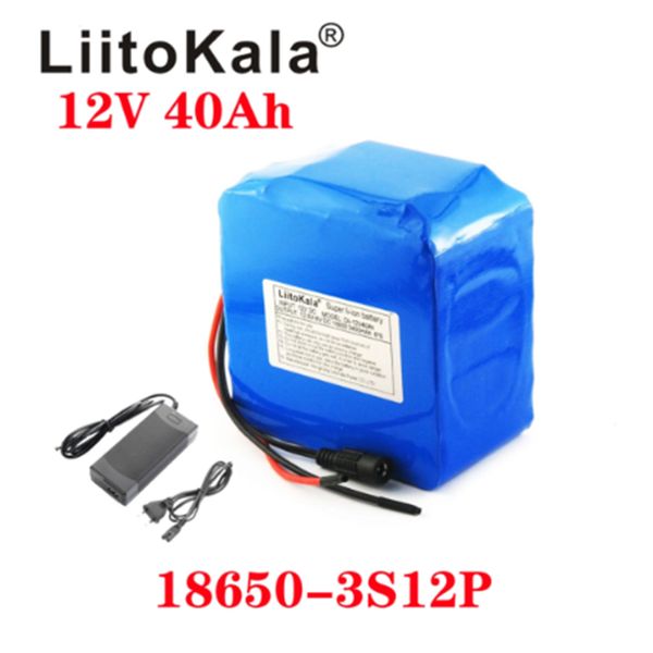 liitokala 12v 40ah 11.1v lithium battery pack for inverter xenon lamp solar street light sightseeing car 12.6v 3a
liitokala 12v 40ah 11.1v lithium battery pack for inverter xenon lamp solar street light sightseeing car 12.6v 3a