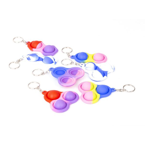 fidget sensory push pop simple dimple keychain push bubble toys rainbow color triangle silicone squeeze toy key ring pendant g22402
fidget sensory push pop simple dimple keychain push bubble toys rainbow color triangle silicone squeeze toy key ring pendant g22402