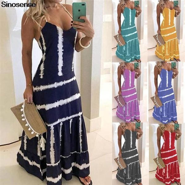 casual dresses women v-neck spaghetti strap maxi dress plus size summer boho beach swing 2021 striped print loose long, Black;gray
casual dresses women v-neck spaghetti strap maxi dress plus size summer boho beach swing 2021 striped print loose long, Black;gray