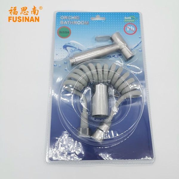 bathroom shower sets 304 stainless steel spray gun three-piece toilet companion bidet pressurized hose cleaning water
bathroom shower sets 304 stainless steel spray gun three-piece toilet companion bidet pressurized hose cleaning water