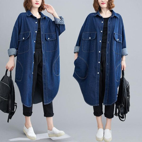 women's trench coats large size women's autumn loose casual windbreaker long wild irregular denim jacket tide asymmetry jaqueta jea, Tan;black
women's trench coats large size women's autumn loose casual windbreaker long wild irregular denim jacket tide asymmetry jaqueta jea, Tan;black