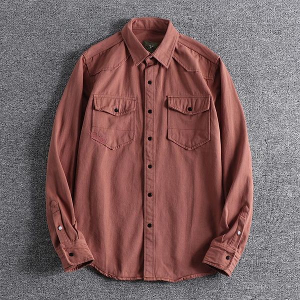 2021 new arrival seven colors american style twill cotton versatile men's long sleeve shirt for promotion 0691, White;black
2021 new arrival seven colors american style twill cotton versatile men's long sleeve shirt for promotion 0691, White;black