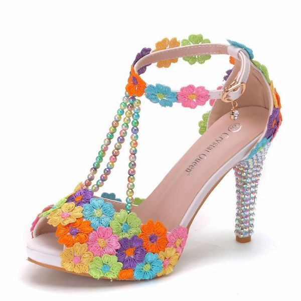 sandals ankle strap women's shoes sweet fashion white colored floral stilettos party tassel bridal wedding high heel sanda, Black
sandals ankle strap women's shoes sweet fashion white colored floral stilettos party tassel bridal wedding high heel sanda, Black