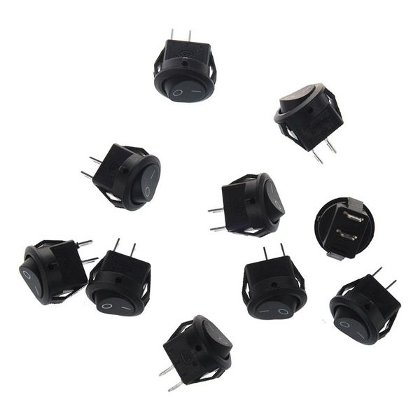 smart home control 10pcsx ac 3a/250v 6a/125v on-off i/o spst 2 pin snap in round boat rocker switch
smart home control 10pcsx ac 3a/250v 6a/125v on-off i/o spst 2 pin snap in round boat rocker switch