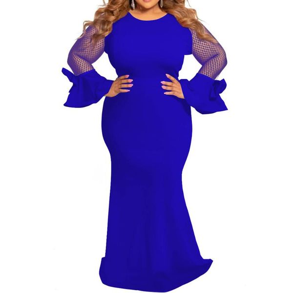 casual dresses plus size for women 4xl 5xl 6xl sheer mesh long sleeve elegant african ladies wedding evening party maxi dress, Black;gray
casual dresses plus size for women 4xl 5xl 6xl sheer mesh long sleeve elegant african ladies wedding evening party maxi dress, Black;gray