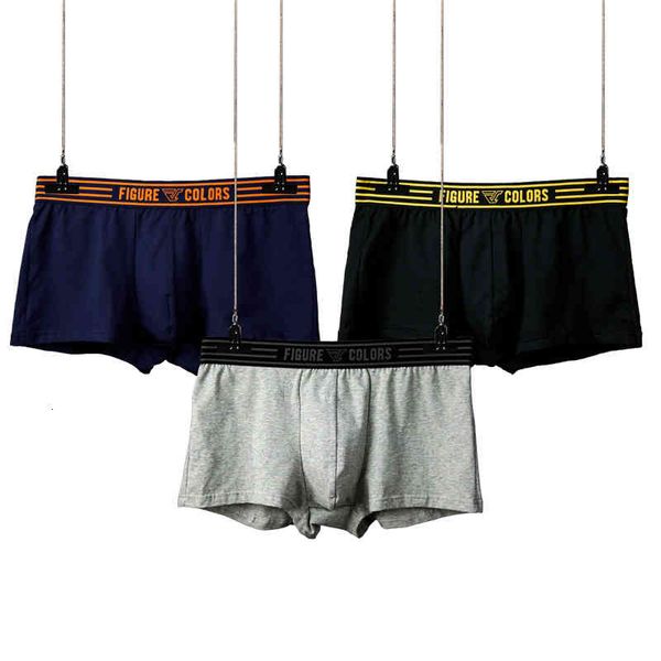 underpants men's underwear pure cotton boxer pants low waist breathable four corner boys', Black;white
underpants men's underwear pure cotton boxer pants low waist breathable four corner boys', Black;white
